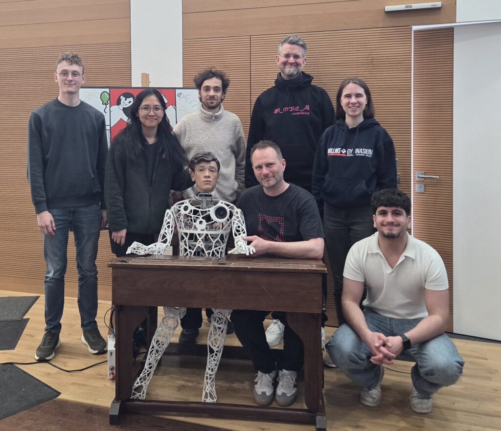 Robot simuliert mündliche Abiturprüfungen